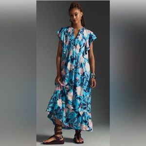 Anthropology Maeve Cassandra Maxi Dress - size xx small